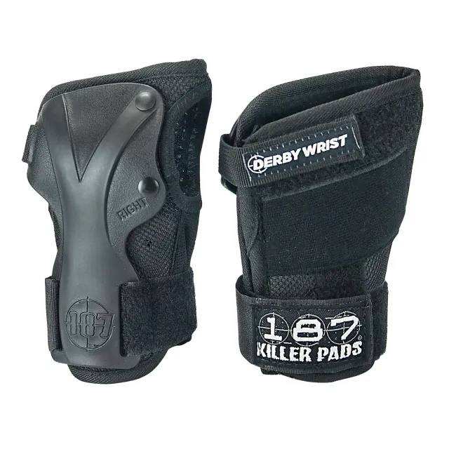 187 Killer Pads Derby επιγονατίδες περικάρπια μαύρο