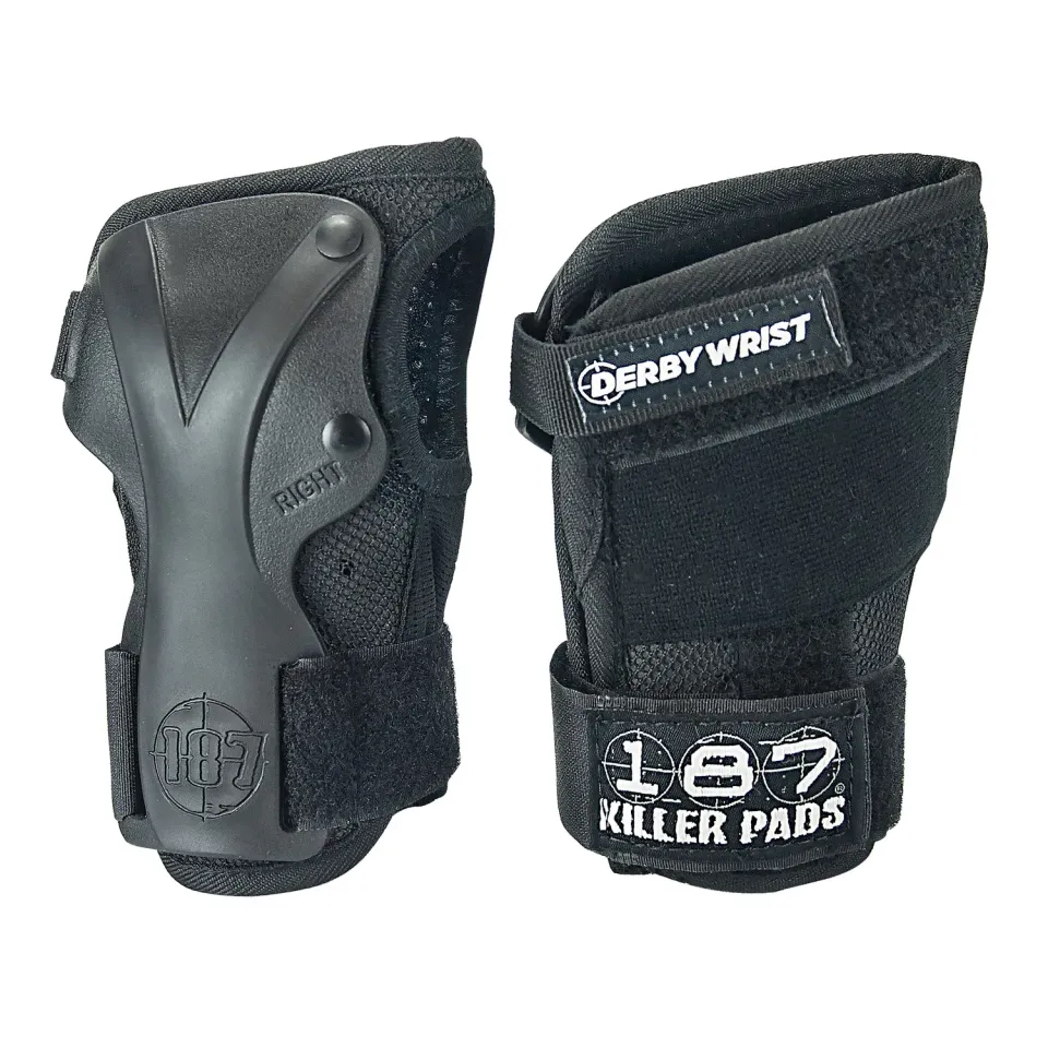 187 Killer Pads Derby επιγονατίδες περικάρπια μαύρο