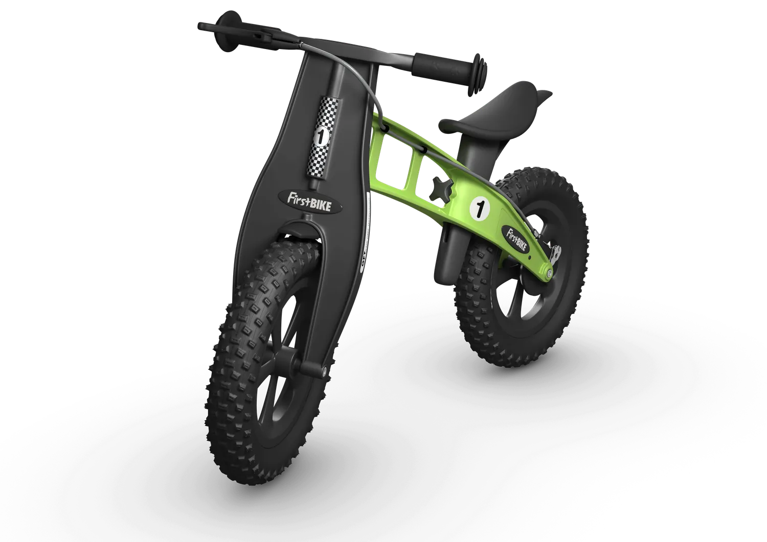 FirstBike Fat ποδήλατο ισορροπίας ροζ με φρένο