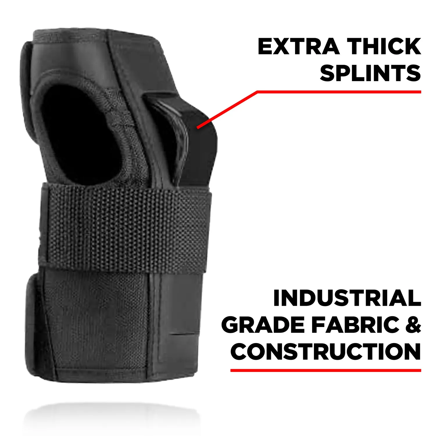 187 Killer Pads Wrist Guard επικαρπίδες μαύρες