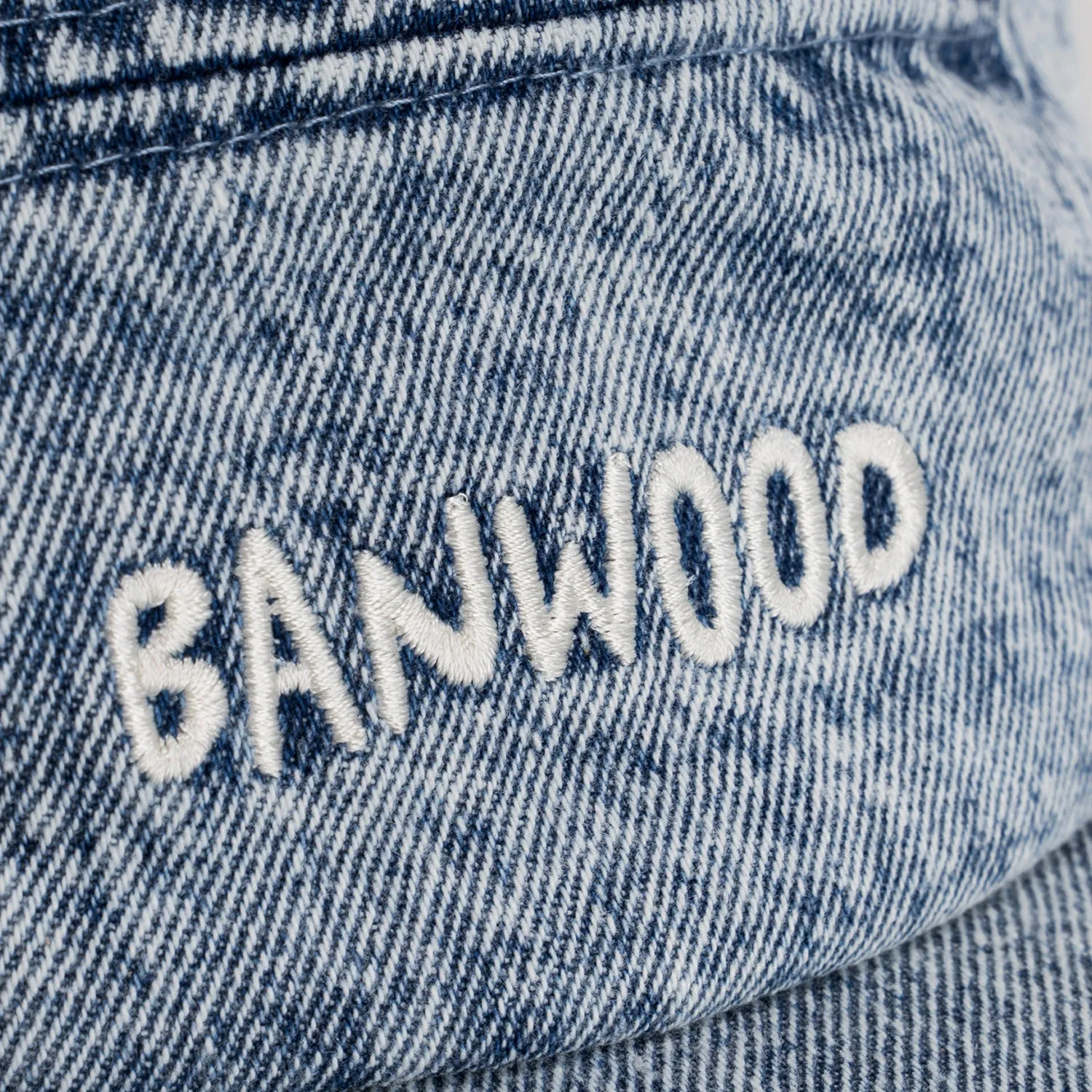 Banwood Washed 5-Panel παιδικό καπέλο denim