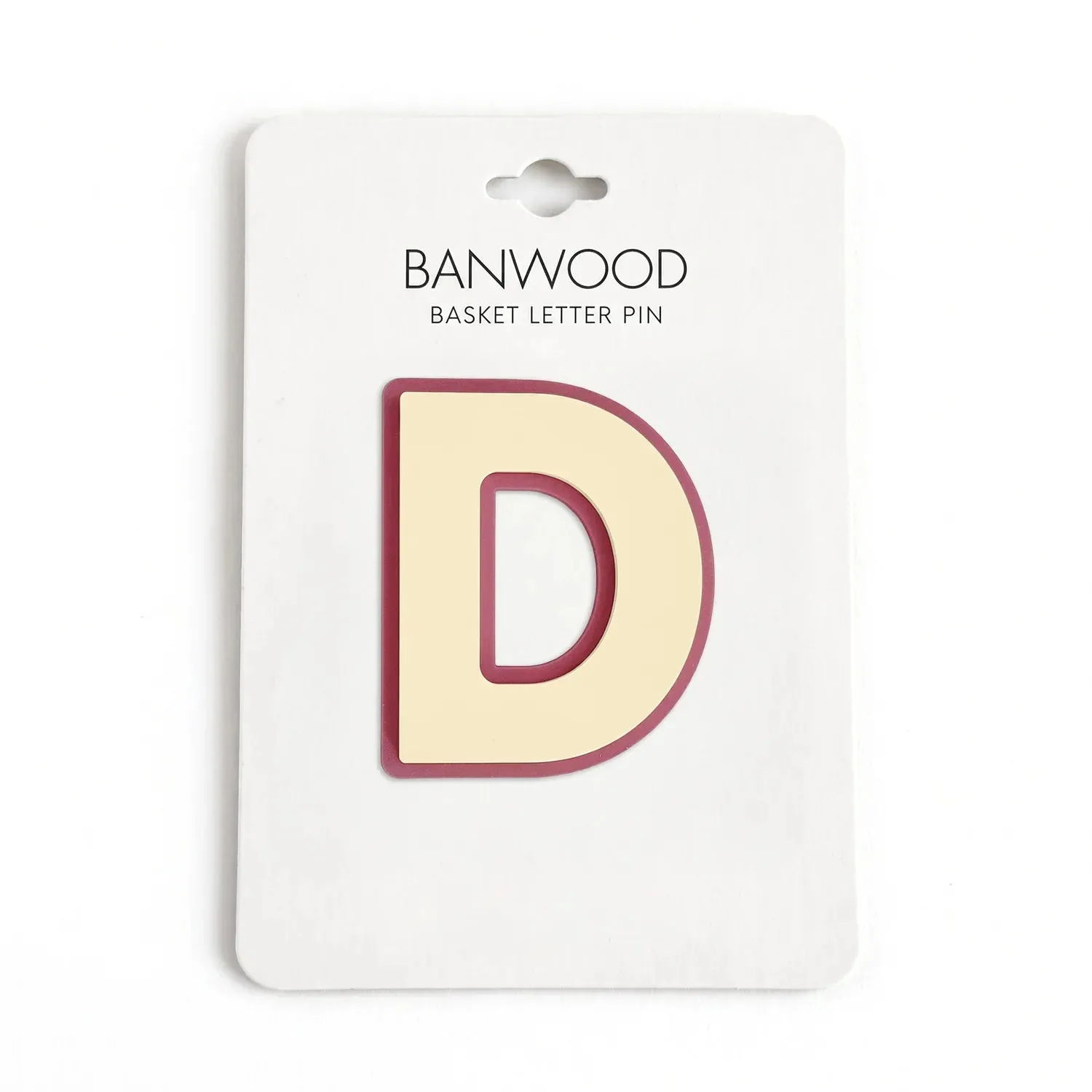Banwood Pins καλαθιού Alphabet γράμματα