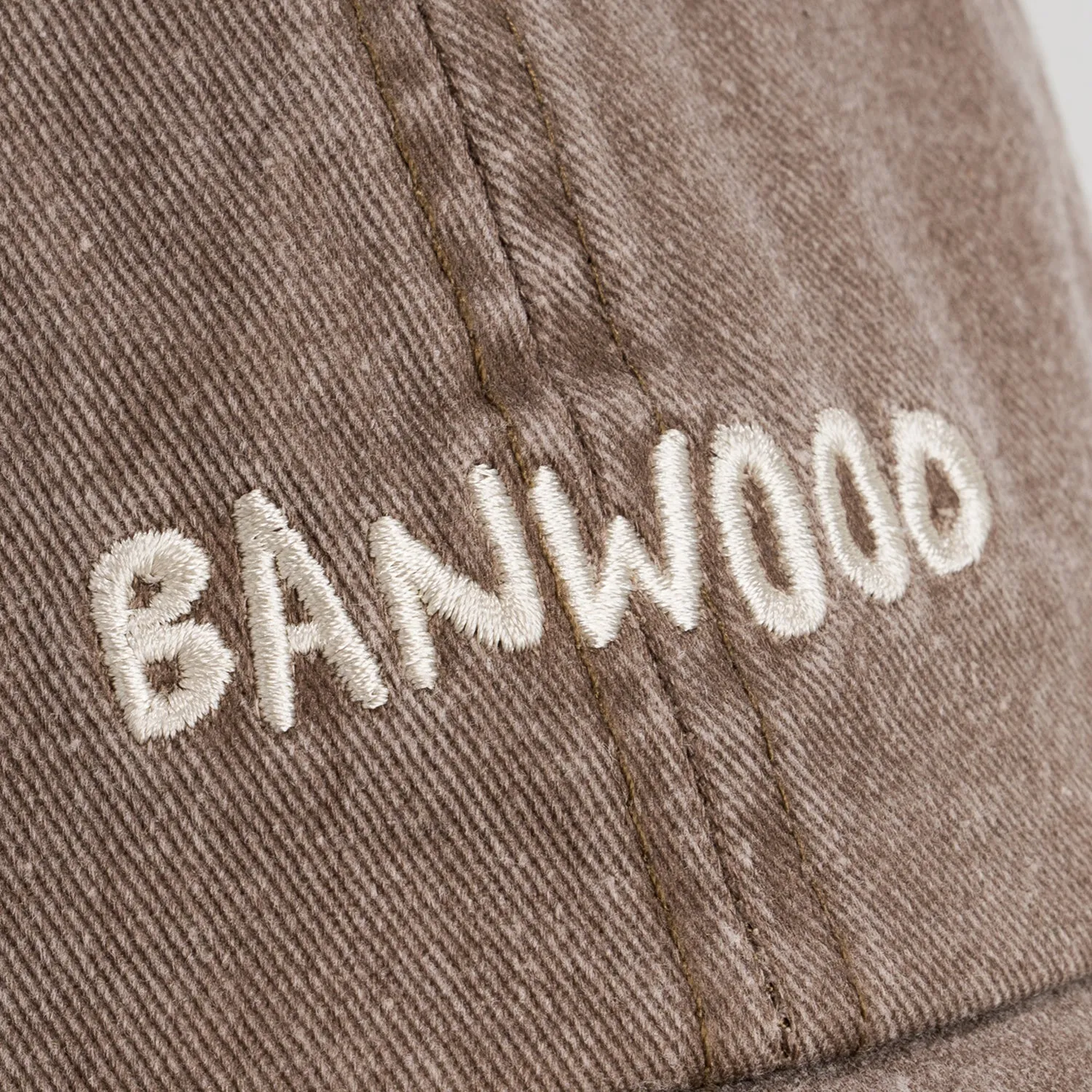 Banwood Washed παιδικό καπέλο καφέ UPF 40+