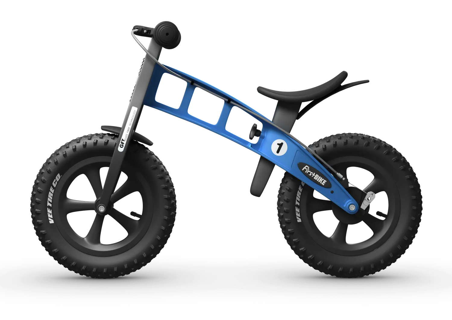 FirstBike Fat ποδήλατο ισορροπίας ροζ με φρένο