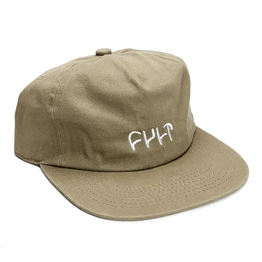 Cult Crew Logo Cap καπέλο 5-panel μπεζ βαμβακερό