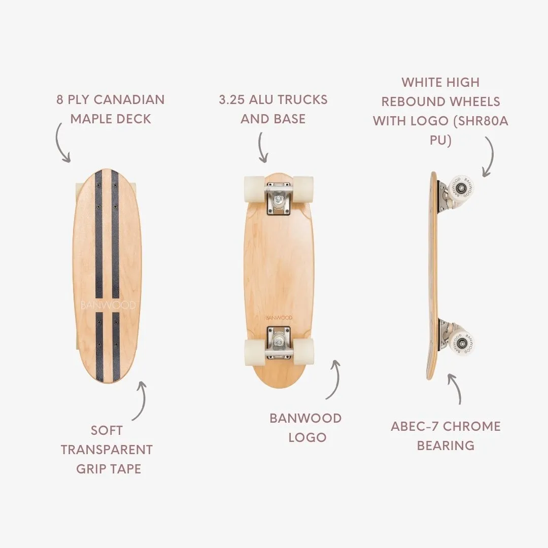 Banwood Skateboard Navy Blue σκέιτμπορντ μπλε