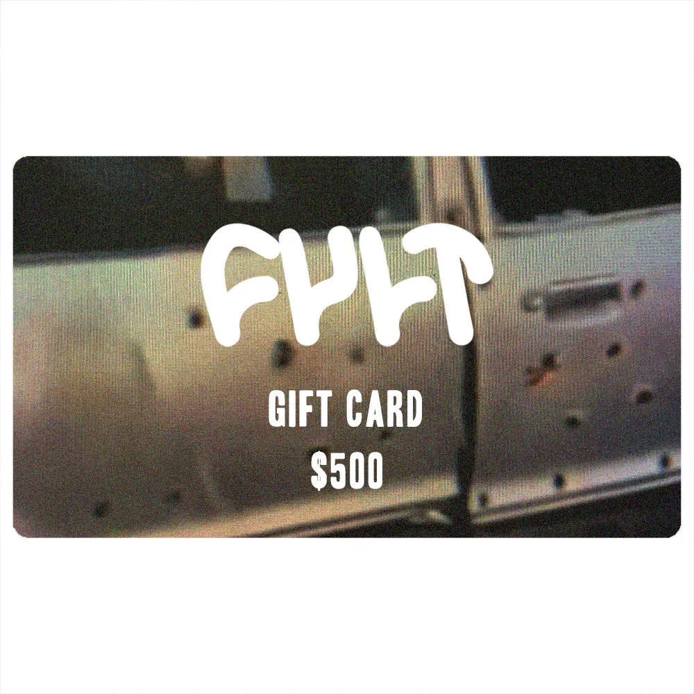 Cult Crew Gift Cards δωροκάρτα 50$ email
