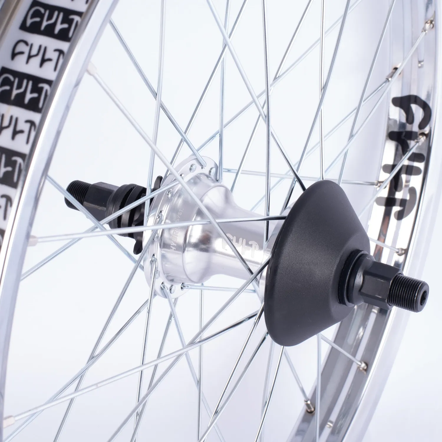 Cult Crew Hybrid πίσω ρόδα BMX cassette μαύρη RHD