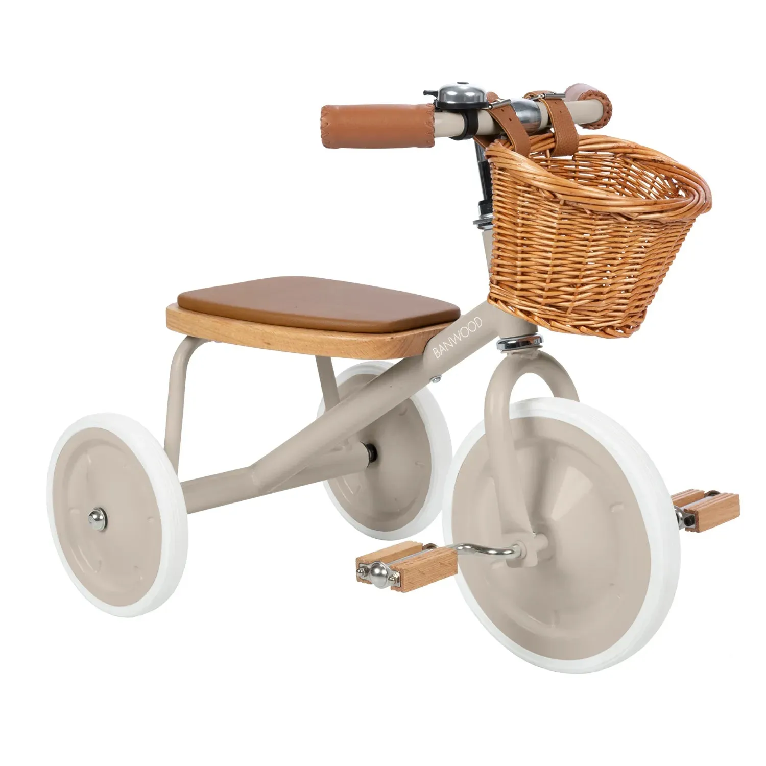 Banwood Vintage Trike παιδικό τρίκυκλο Beige με καλάθι