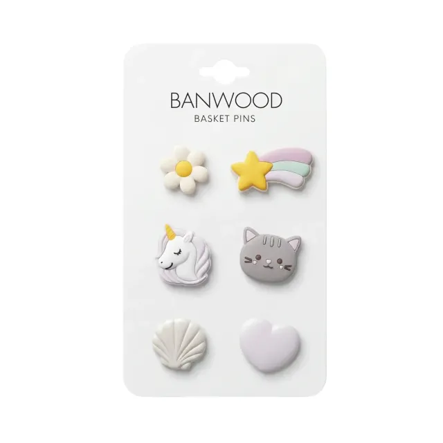 Banwood Magic διακοσμητικά καλαθιού Pins