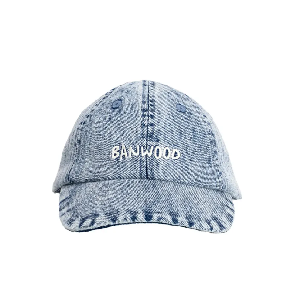 Banwood Cappellino Washed καπέλο Denim βαμβακερό