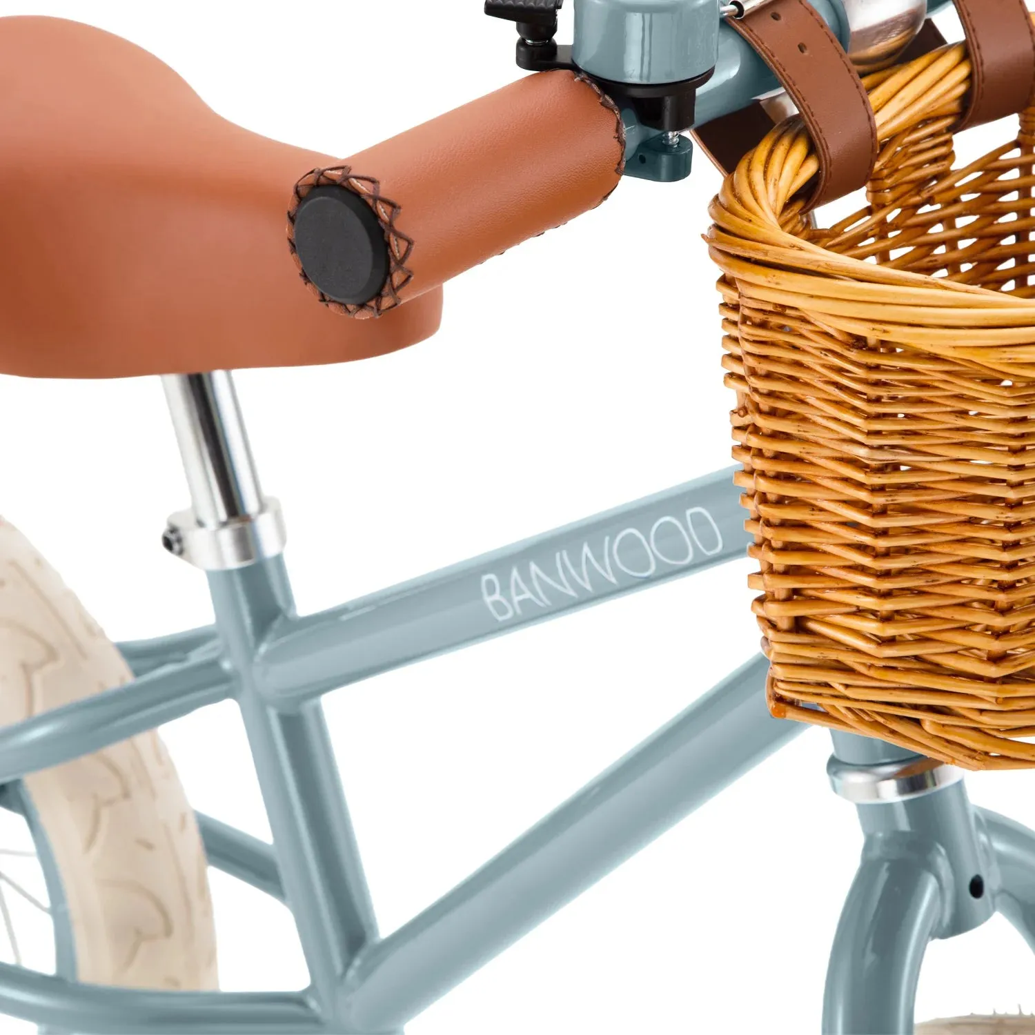 Banwood First Go Vintage ισορροποδήλατο πετρόλ 12 ιντσών