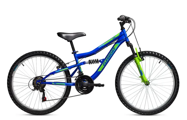 Clermont Pamir 24″ full suspension ποδήλατο 24 ιντσών μαύρο ματ