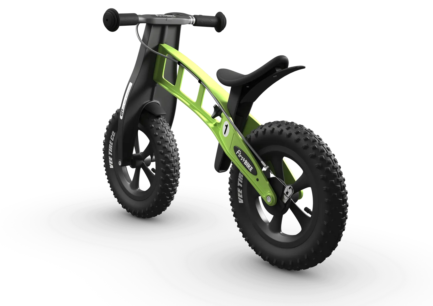 FirstBike Fat ποδήλατο ισορροπίας ροζ με φρένο