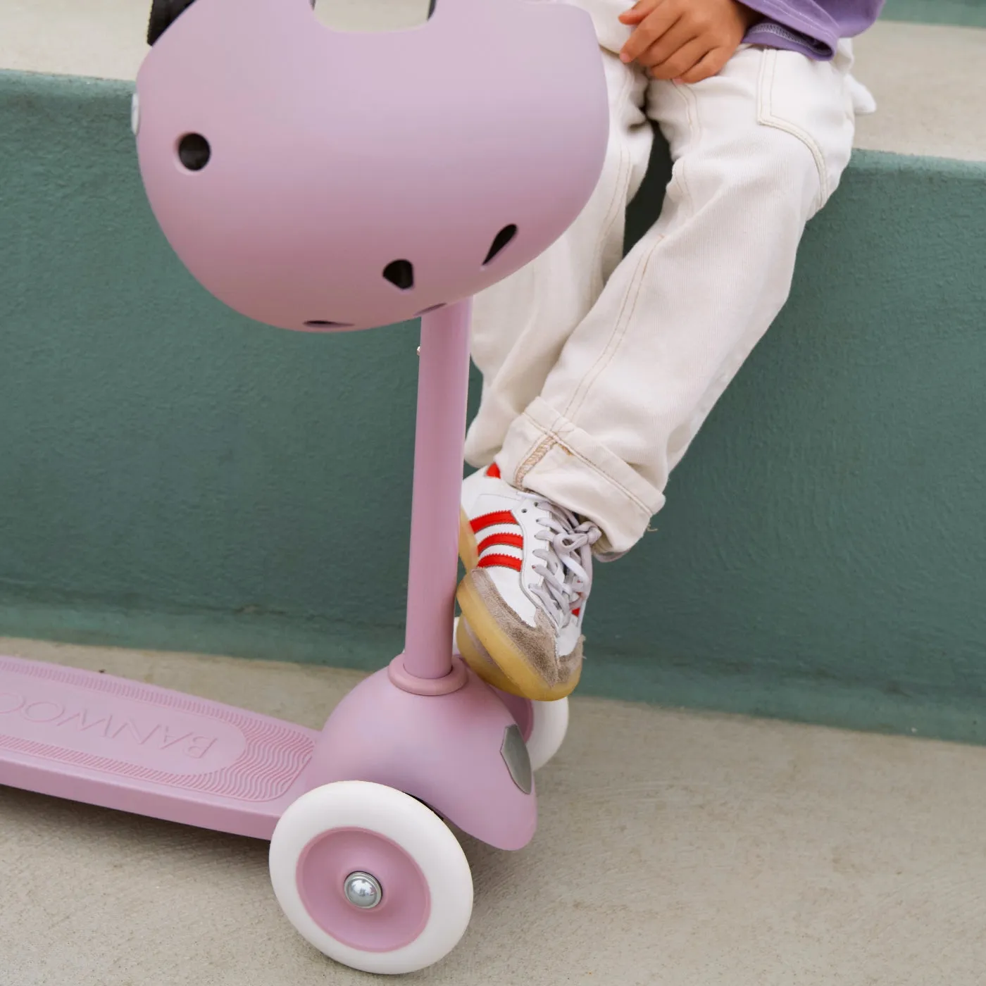 Banwood Eco κράνος ποδηλάτου Lavender 52-56 cm