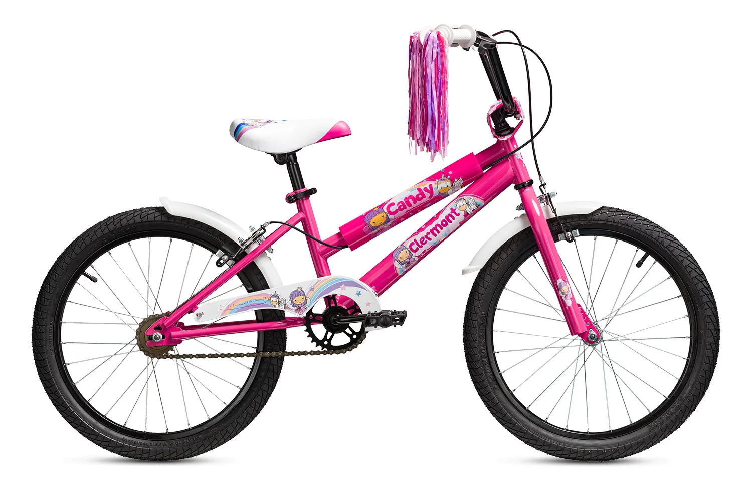Clermont Candy 18" παιδικό ποδήλατο BMX μωβ