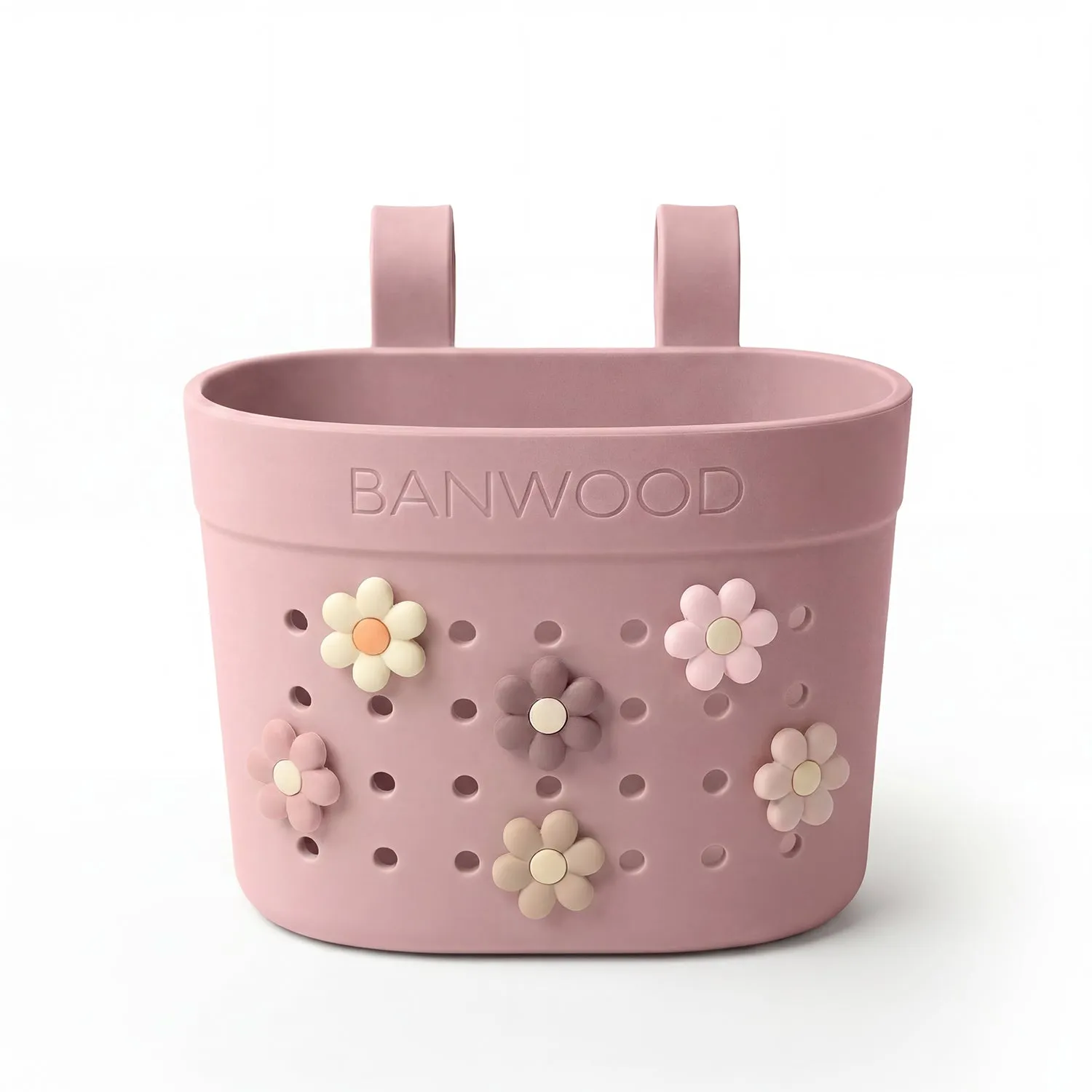 Banwood Pin & Ride καλάθι Dusty Rose για ποδήλατο