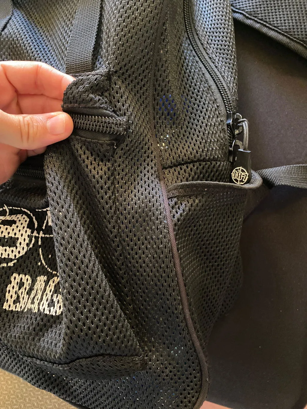 187 Killer Pads Mesh Backpack τσάντα πλάτης Black