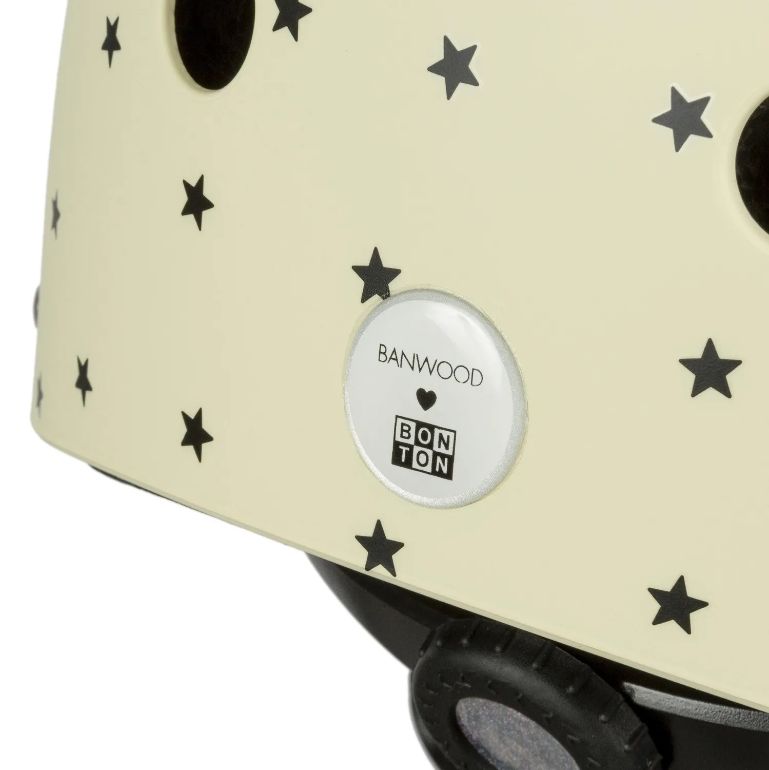 Banwood Bonton Cream παιδικό κράνος 50-54 cm αεριζόμενο