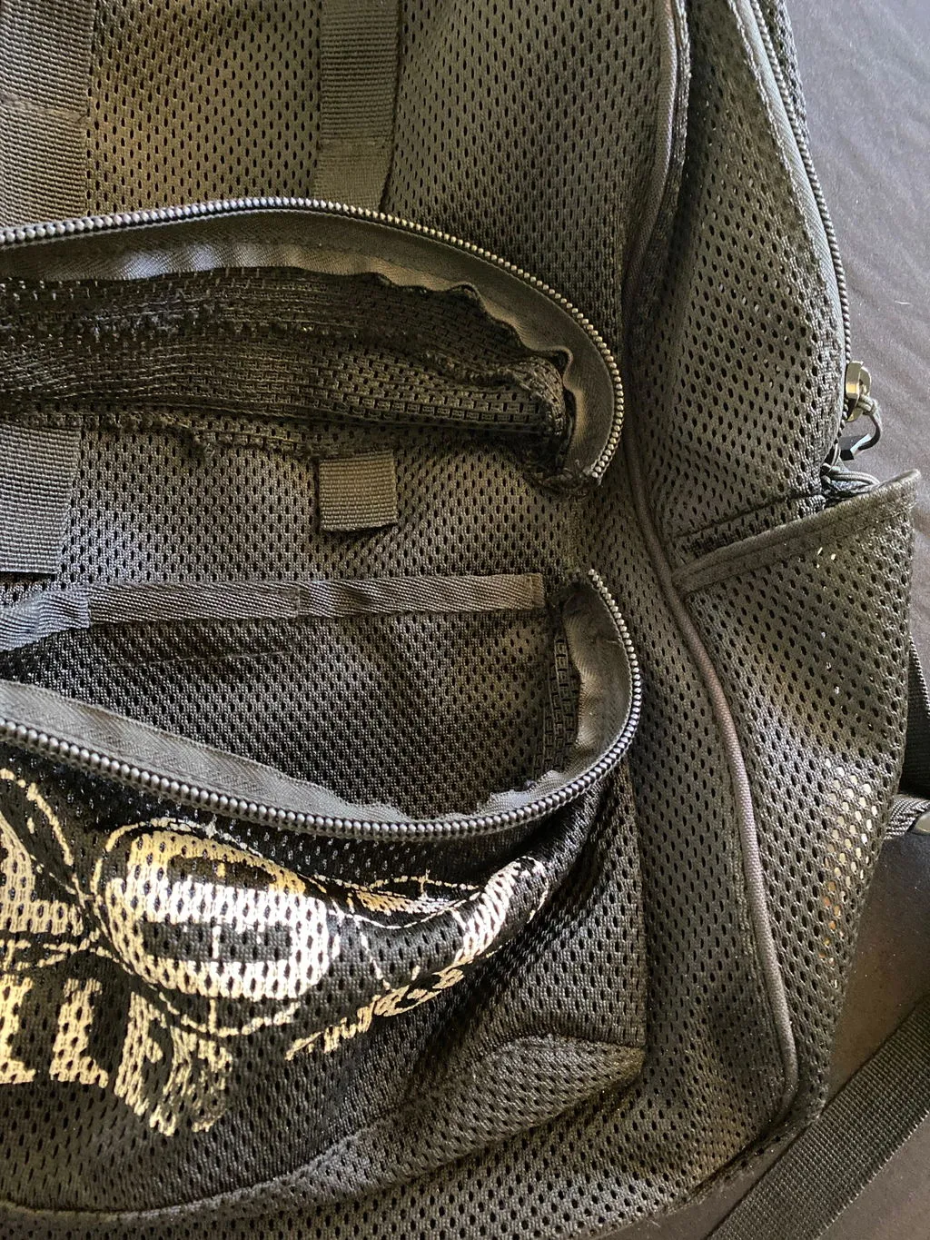 187 Killer Pads Mesh Backpack τσάντα πλάτης Black