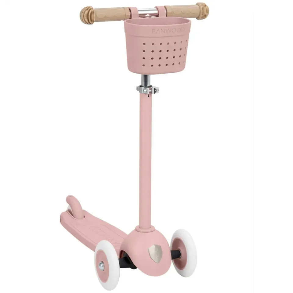 Banwood Eco τρίτροχο πατίνι dusty rose 3-6 ετών