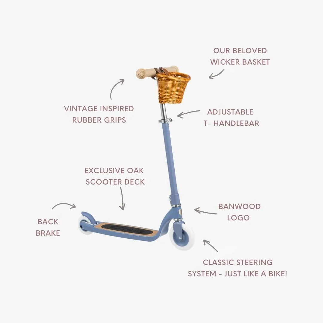Banwood Maxi Scooter πατίνι τρίτροχο μπλε 6-12 ετών