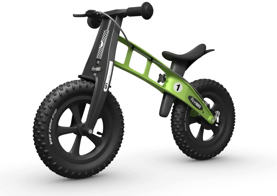 FirstBike Fat ποδήλατο ισορροπίας ροζ με φρένο