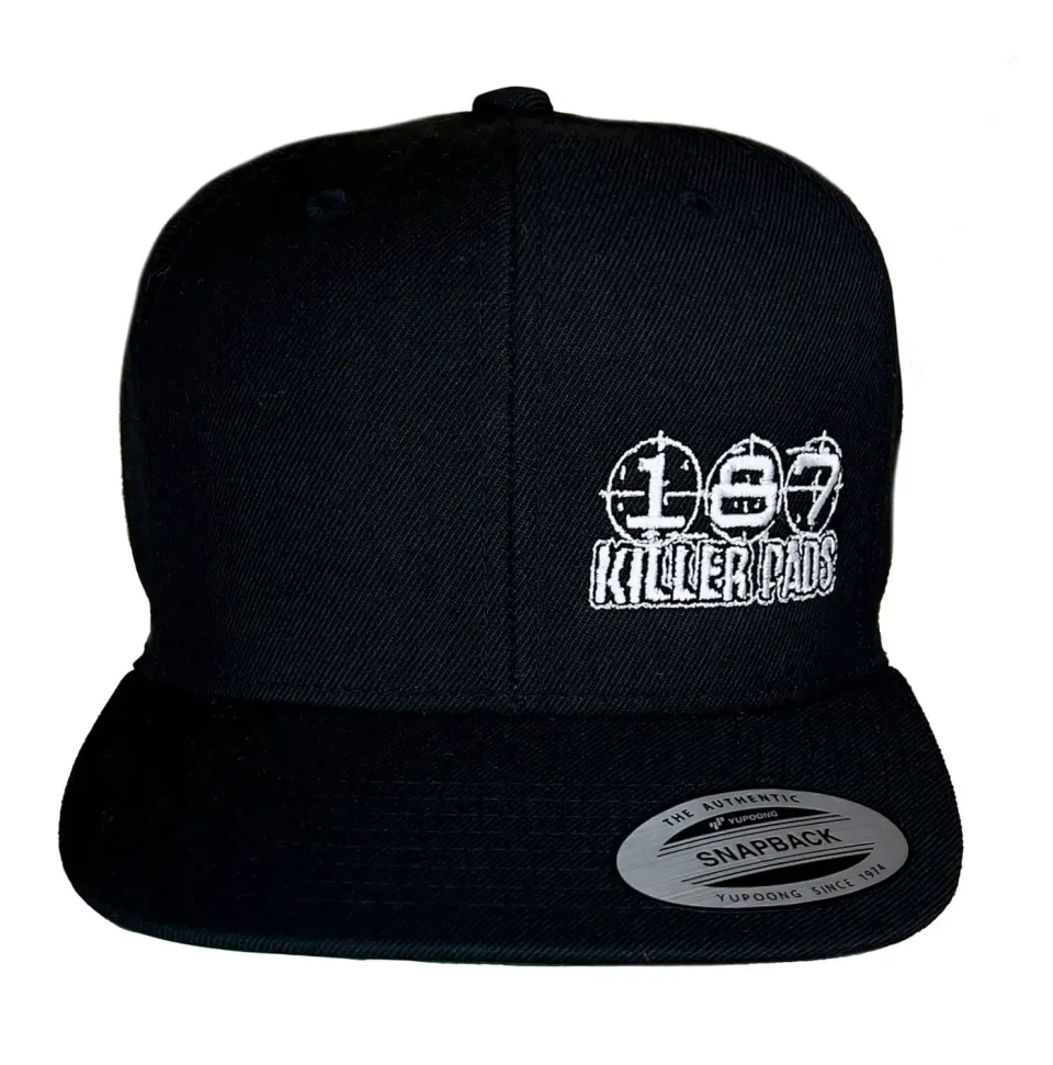 187 Killer Pads Block Logo Flat καπέλο μαύρο snapback