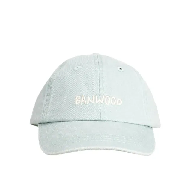Banwood Washed καπέλο τζόκεϊ μέντα βαμβακερό