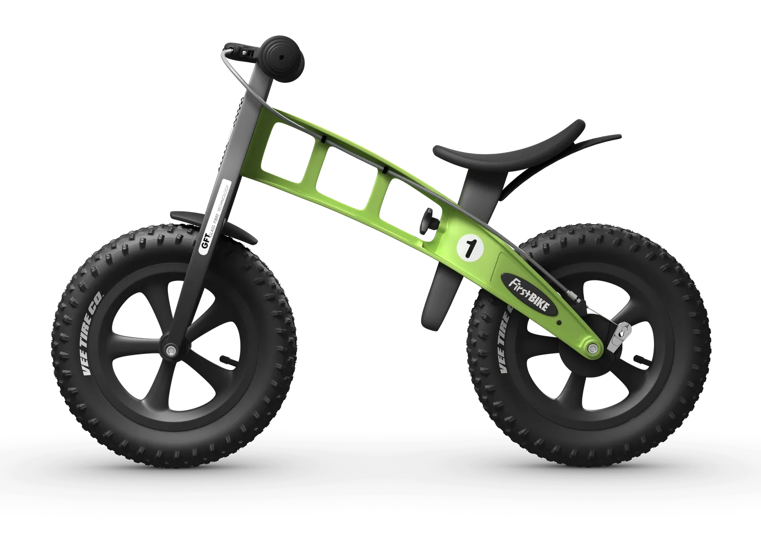 FirstBike Fat ποδήλατο ισορροπίας ροζ με φρένο