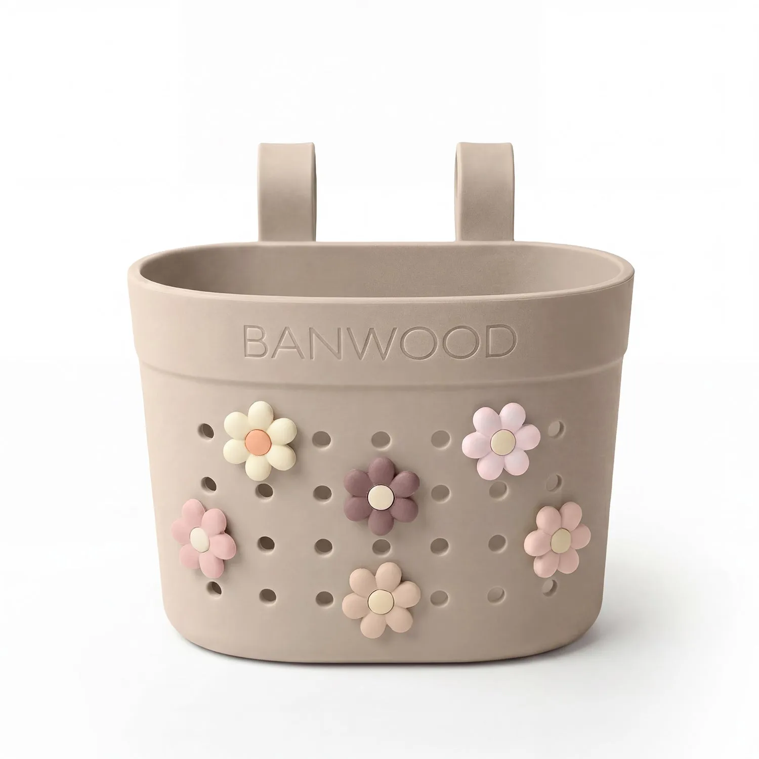 Banwood Pin & Ride καλάθι Sand μπεζ πλαστικό