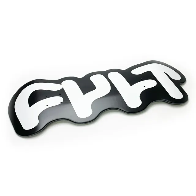Cult Crew Logo Shape Board skateboard χειροποίητο