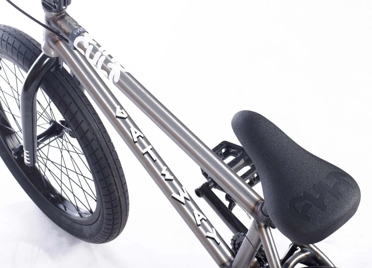 Cult Gateway BMX ποδήλατο 20" raw clear coat