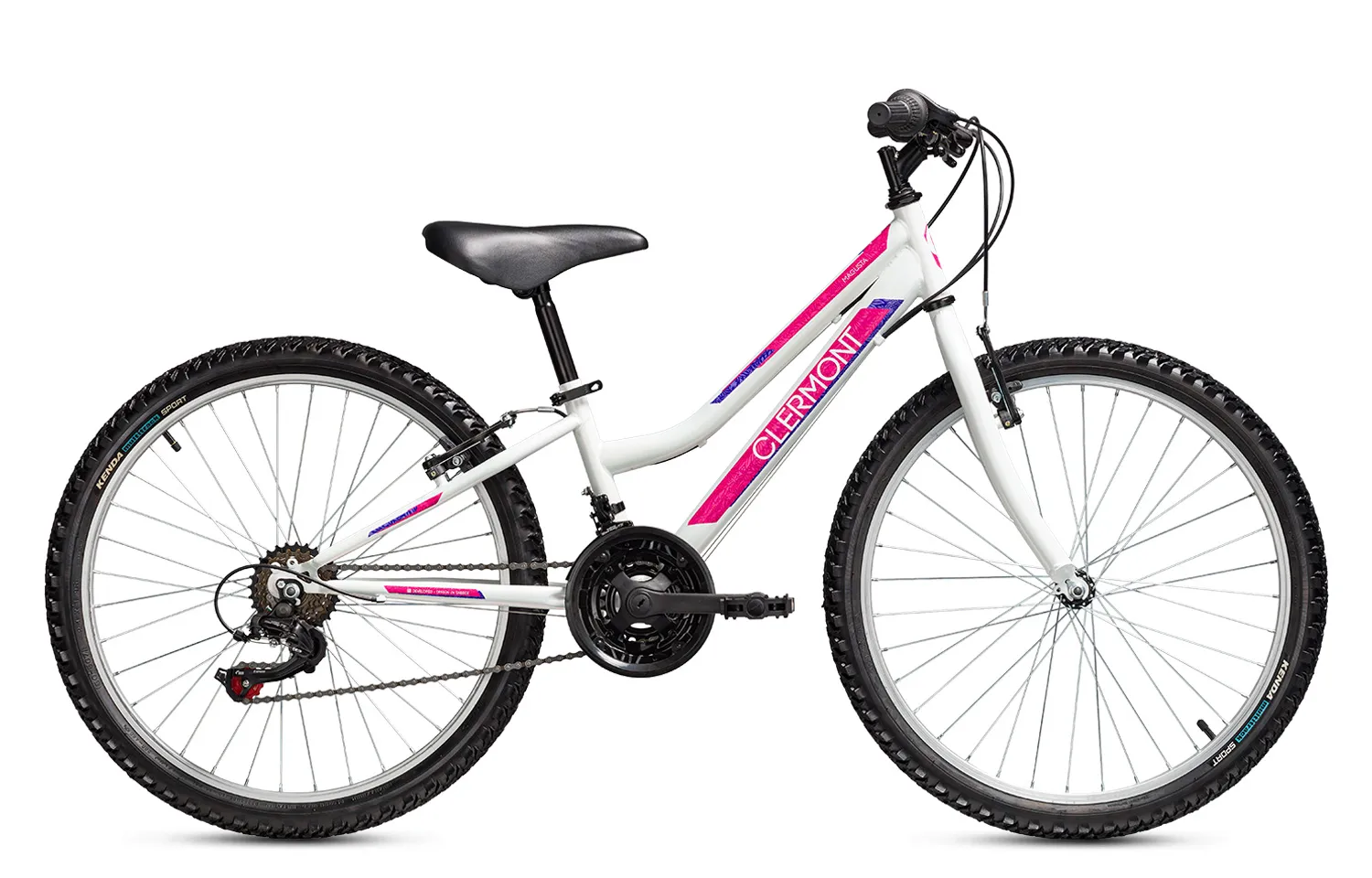 Clermont Magusta 24″ γυναικείο mountain ποδήλατο 24 ιντσών λευκό