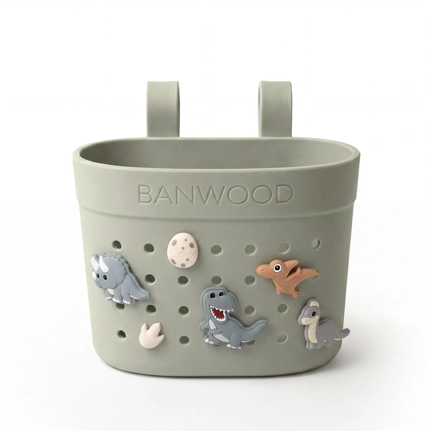 Banwood Pin & Ride καλάθι olive παιδικό