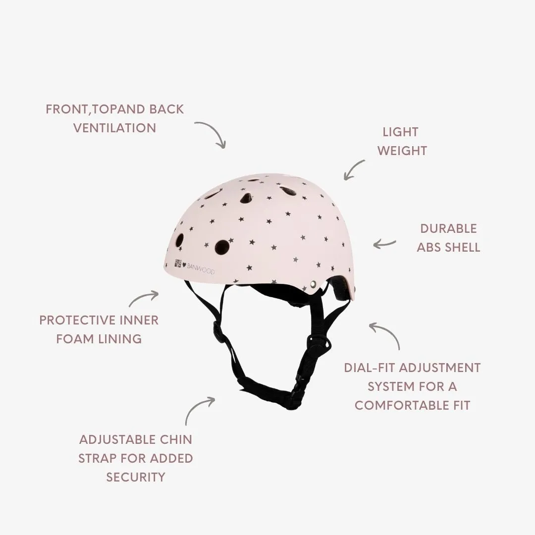 Banwood Helmet κράνος παιδικό Bonton Pink 50-54cm