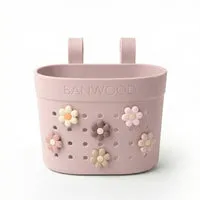 Banwood Pin & Ride καλάθι ποδηλάτου faded pink