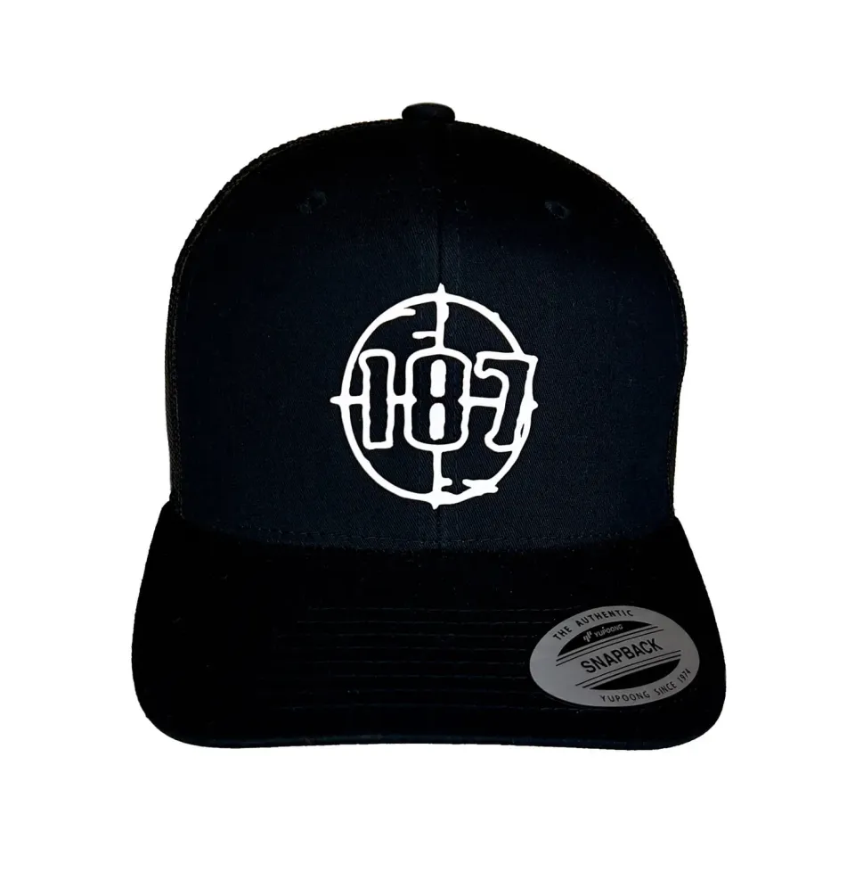 187 Killer Pads Scope Logo Curved καπέλο μαύρο trucker