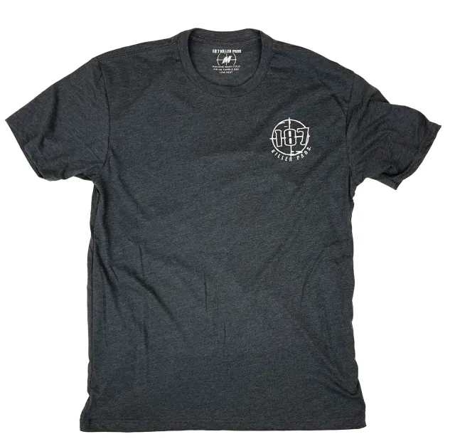 187 Killer Pads Pad Up Tee T-shirt ανθρακί βαμβακερό
