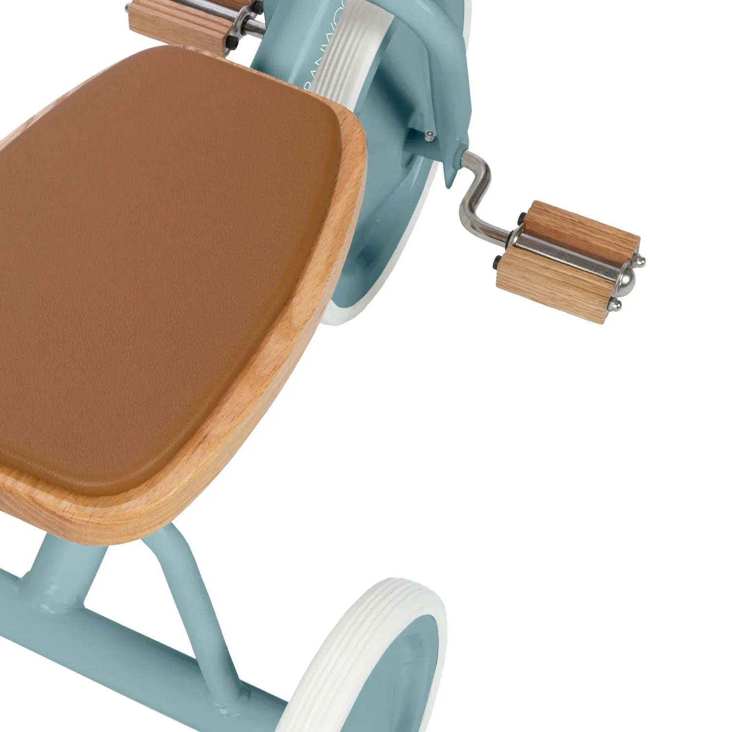 Banwood Vintage Trike τρίκυκλο πετρόλ με καλάθι