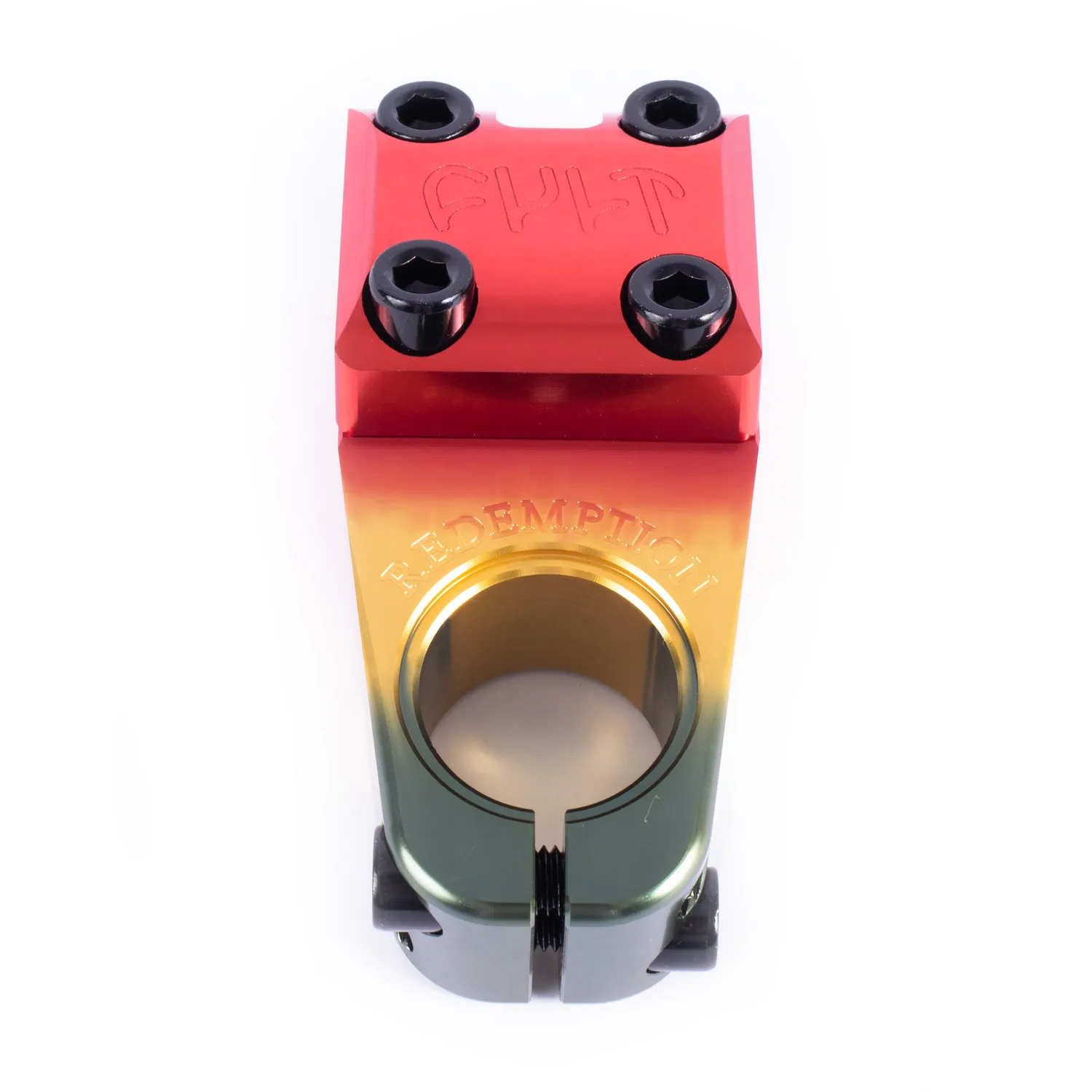 Cult Crew Redemption λαιμός BMX 48mm Rasta αλουμινίου