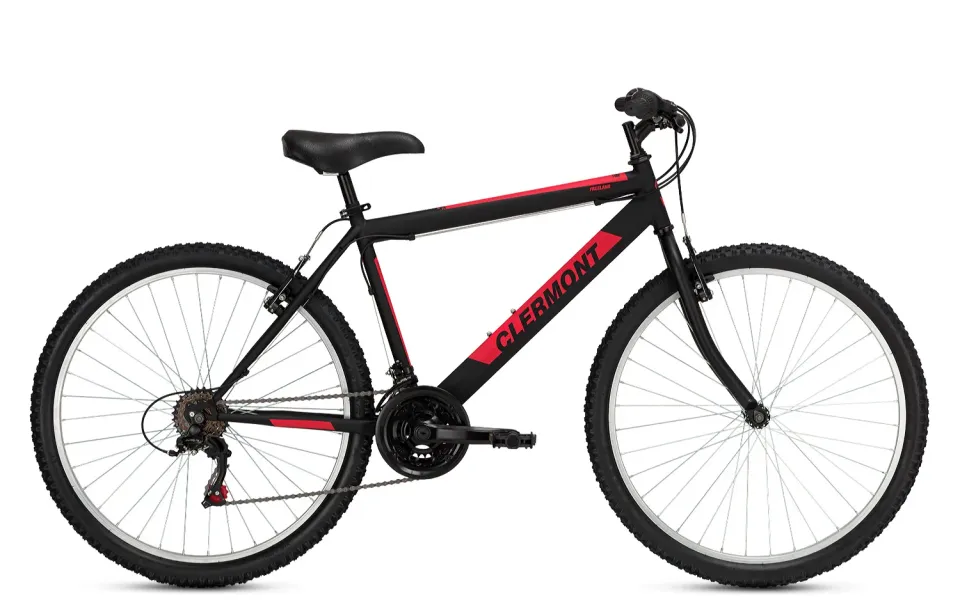 Clermont Freeland 26 46s ποδήλατο βουνού Shimano μαύρο ματ