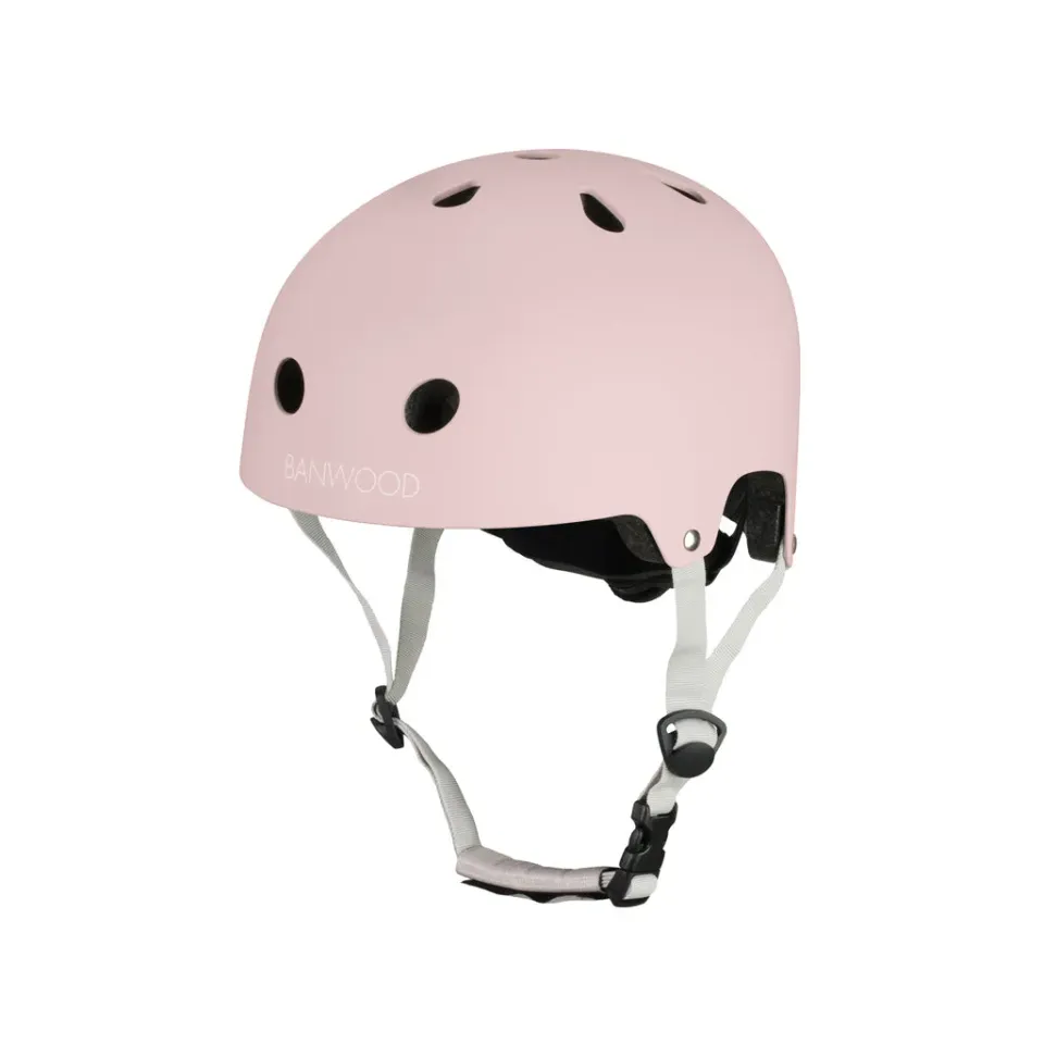 Banwood Kask Eco παιδικό κράνος faded pink 50-54