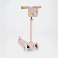 Banwood Pin & Ride καλάθι ποδηλάτου faded pink
