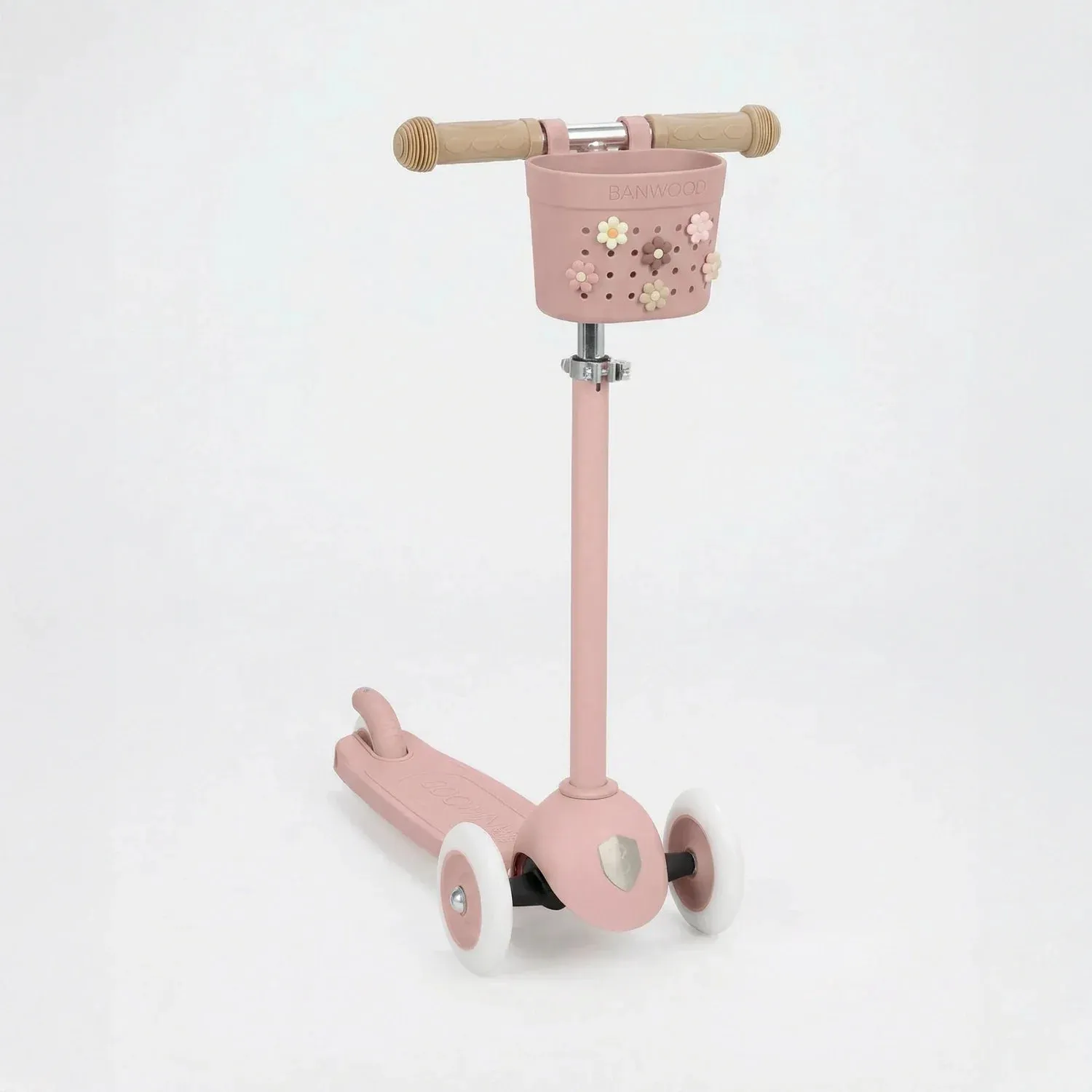 Banwood Pin & Ride καλάθι Dusty Rose για ποδήλατο