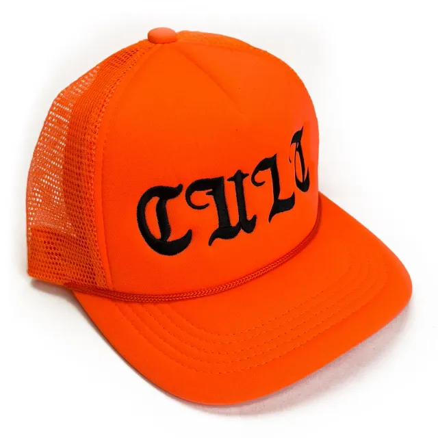 Cult Crew OE Trucker καπέλο trucker πορτοκαλί one size
