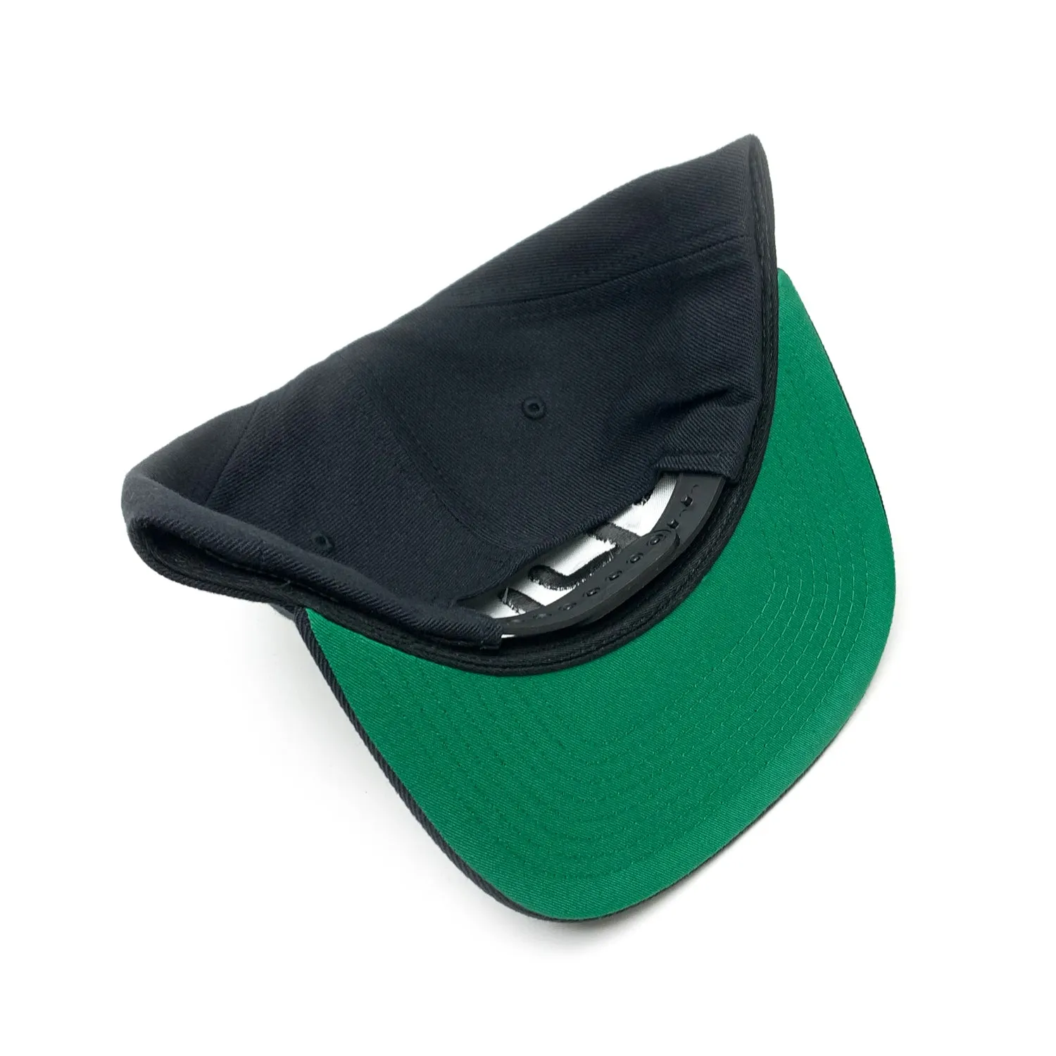 Cult Big Logo καπέλο snapback μαύρο wool blend