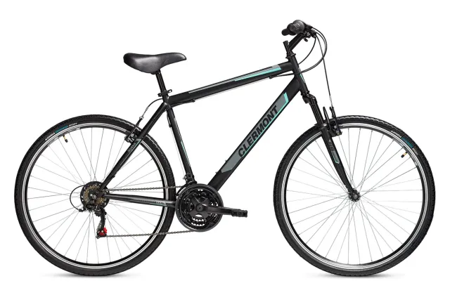 Clermont Stylous 700C ποδήλατο 28″ μαύρο ματ trekking