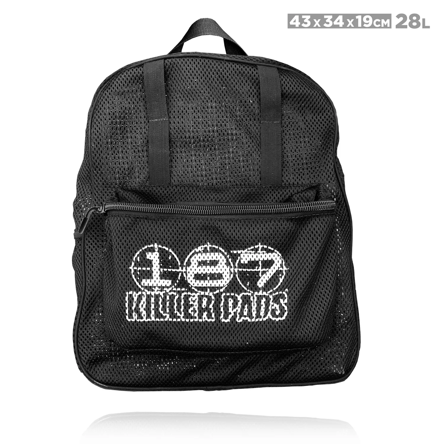 187 Killer Pads Mesh Backpack τσάντα πλάτης Black