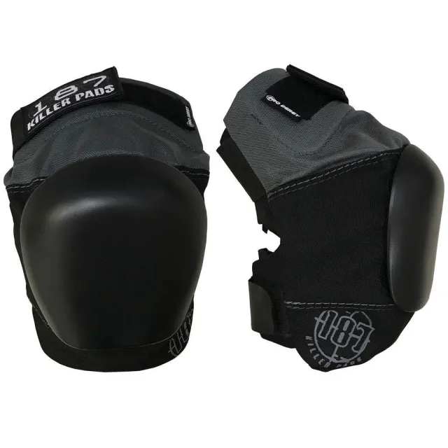 187 Killer Pads Pro Derby επιγονατίδες Black Grey